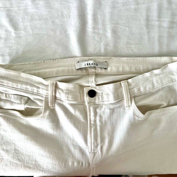 J BRAND white crop jeans ❤️ - Picture 7 of 9